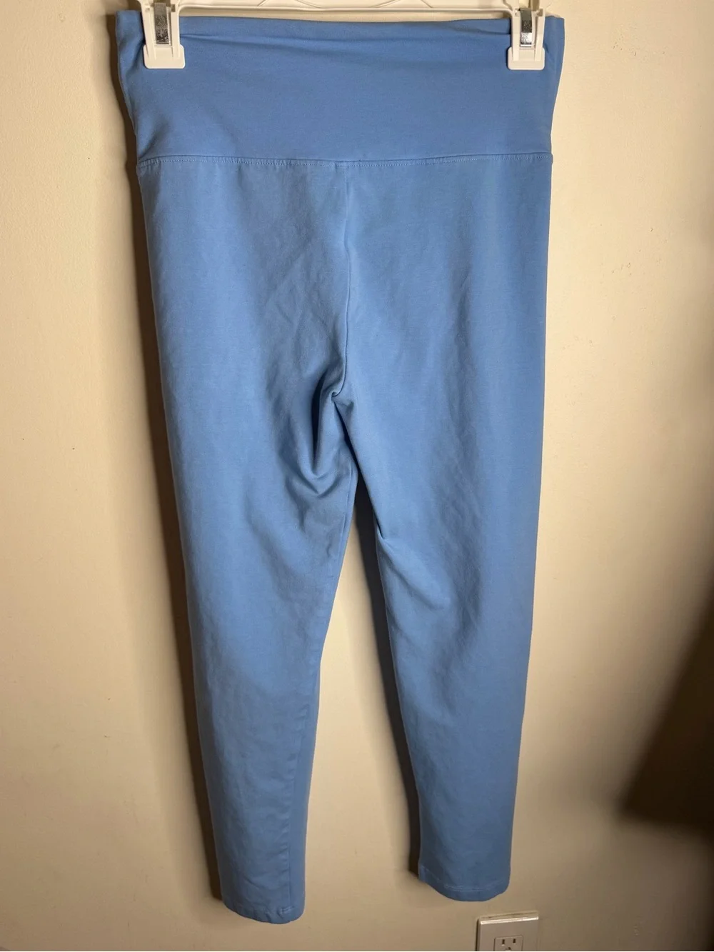 J. Crew Sky Blue V-Waist Leggings